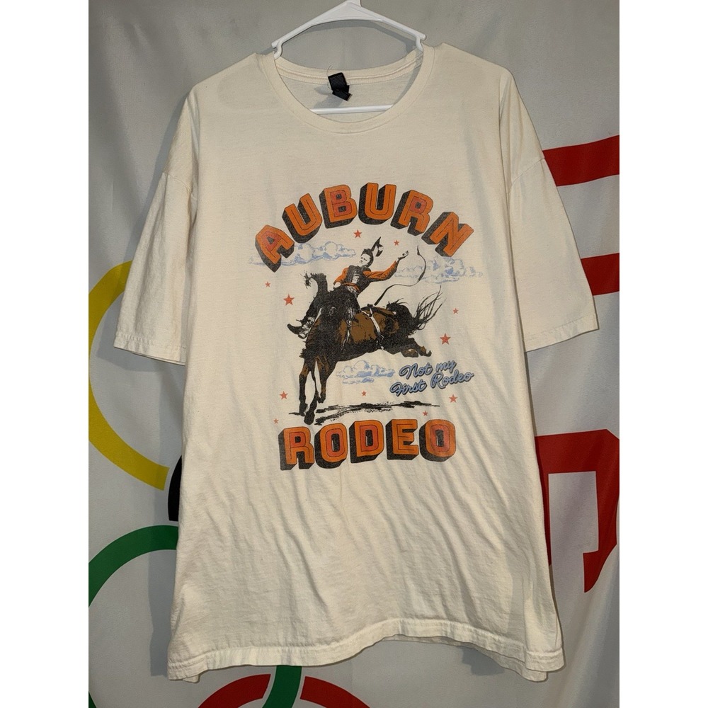 Auburn Rodeo Country Music Festival T Shirt 2XL Tigers Treaty Oak Muscadine